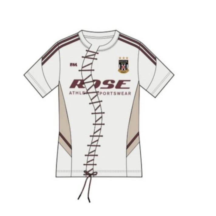 MARTINE ROSE设计师品牌拼色绑带修身短袖 25SS 早春穿搭