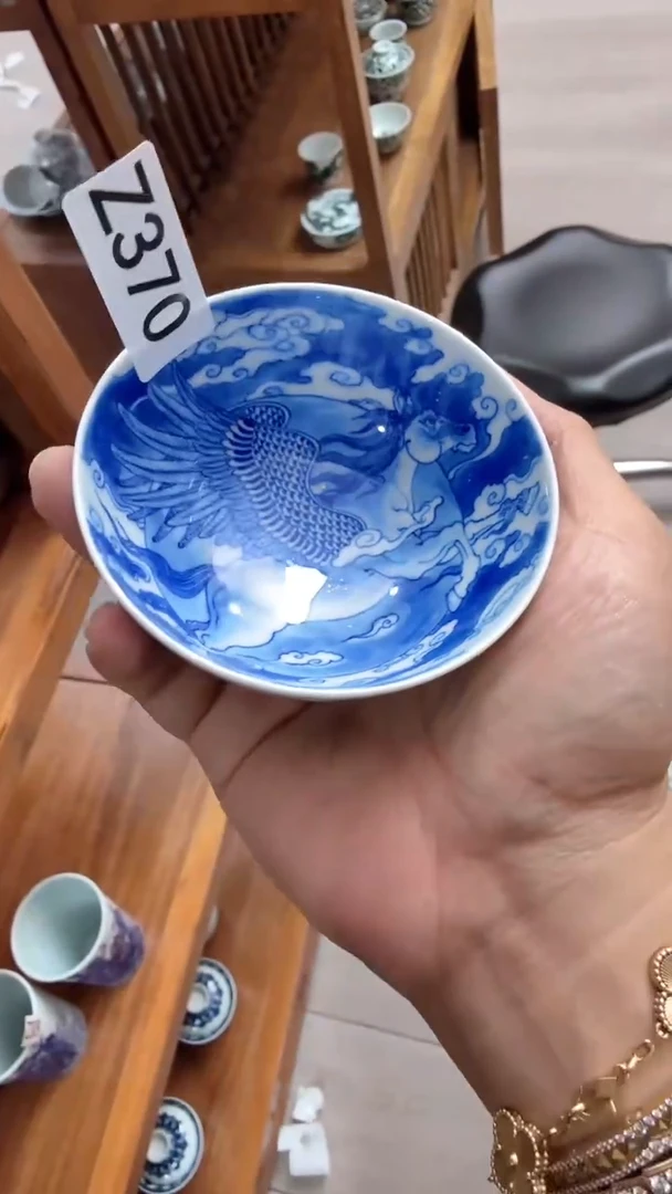 瓷片Z370家庭瓷器日用摆件