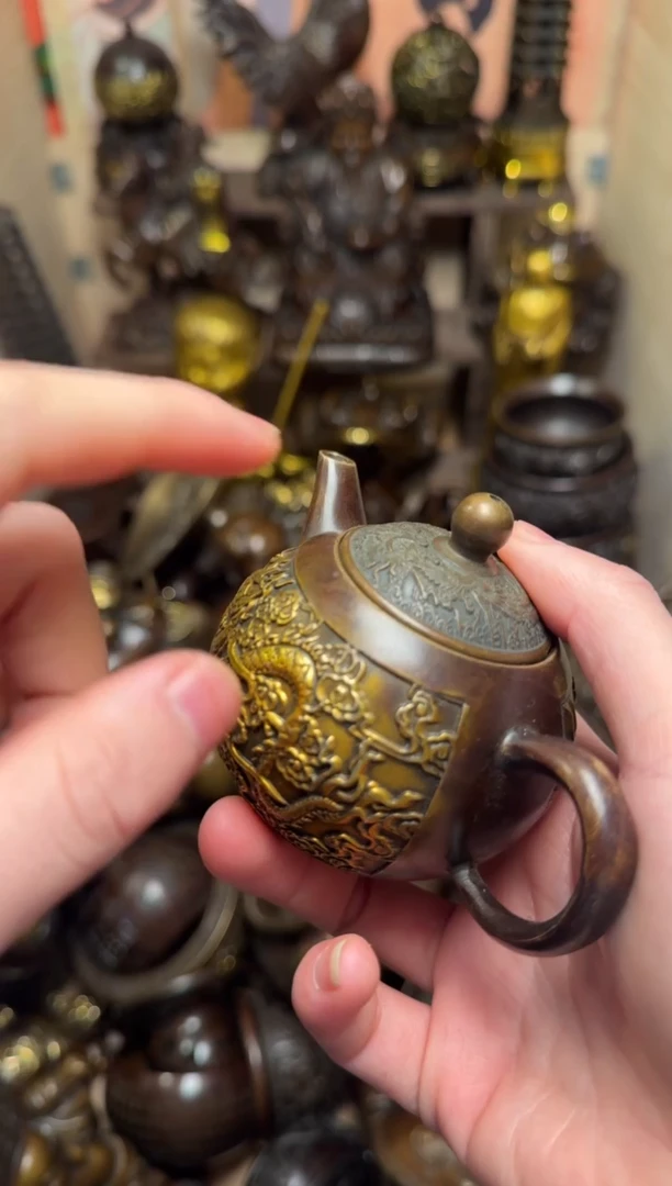 精品专属链接---【鎏金茶壶】