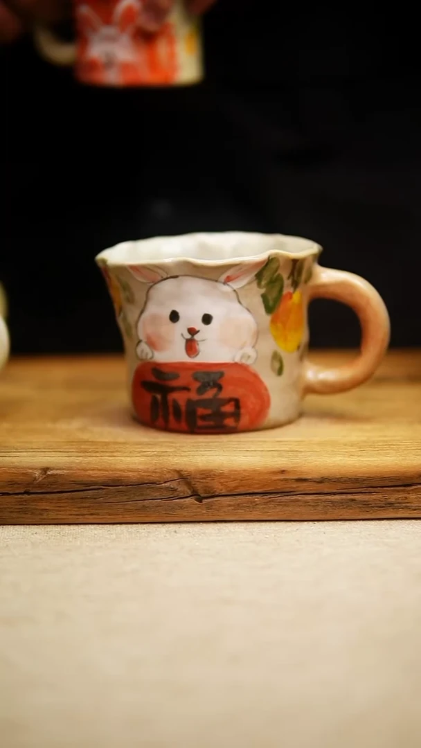 @@陶园瓷舍@@纯手工手绘@高温釉下彩