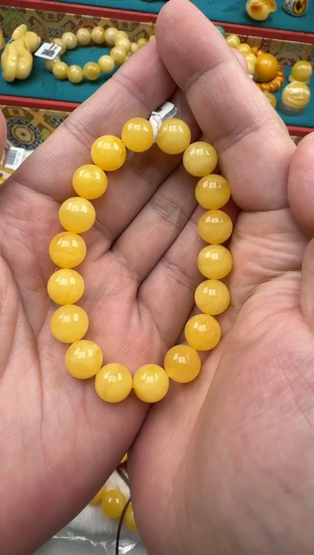 琥珀未镶嵌珠宝奇石10+手串HZ075