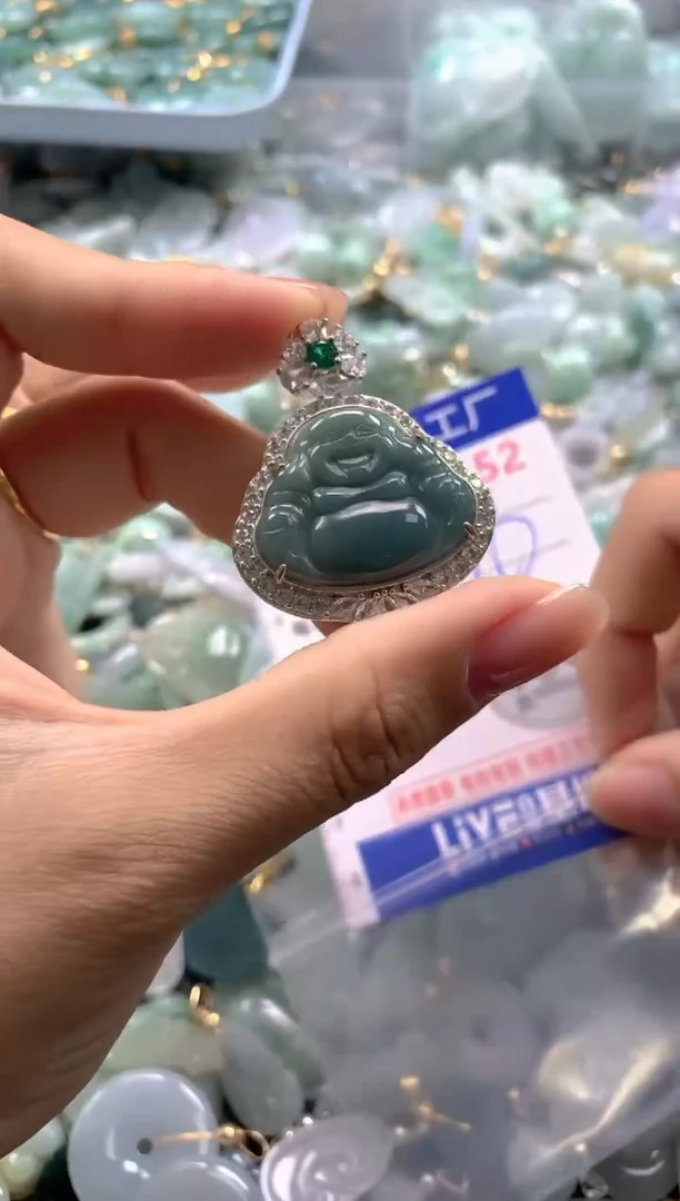 吊坠(不含链)未镶嵌翡翠0152