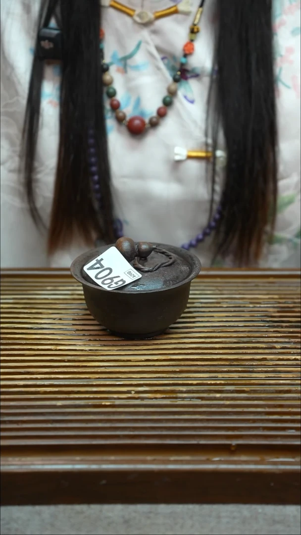 万古烧粗陶手工茶具