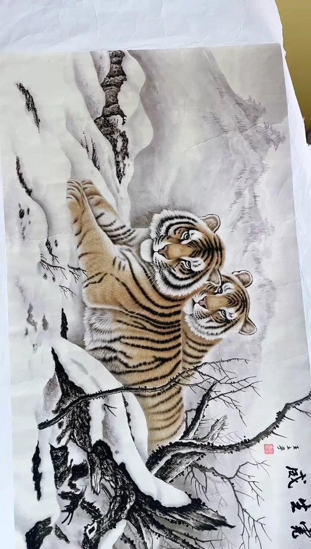 国画九霄甄选国画作品zhb03
