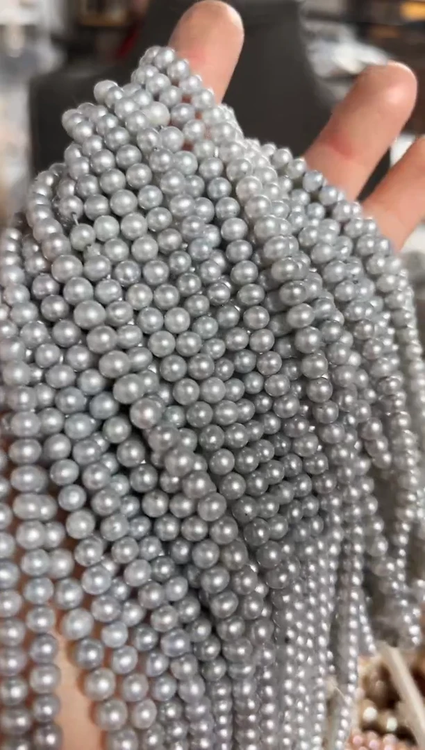 【闪购商品】淡水珍珠珠宝奇石未镶嵌GK半成品散珠一条