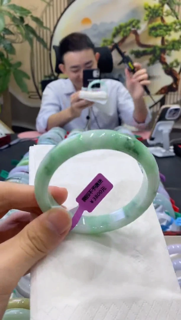 未镶嵌手镯翡翠7038