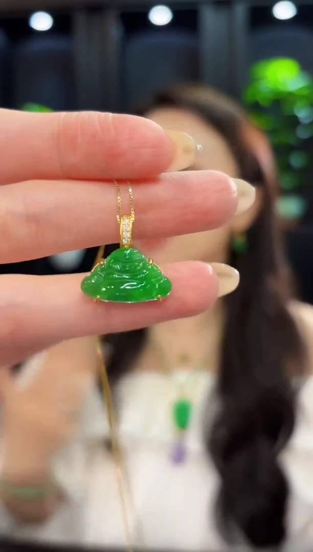 翡翠未镶嵌吊坠(不含链)缅料A货/多样性发货/一件