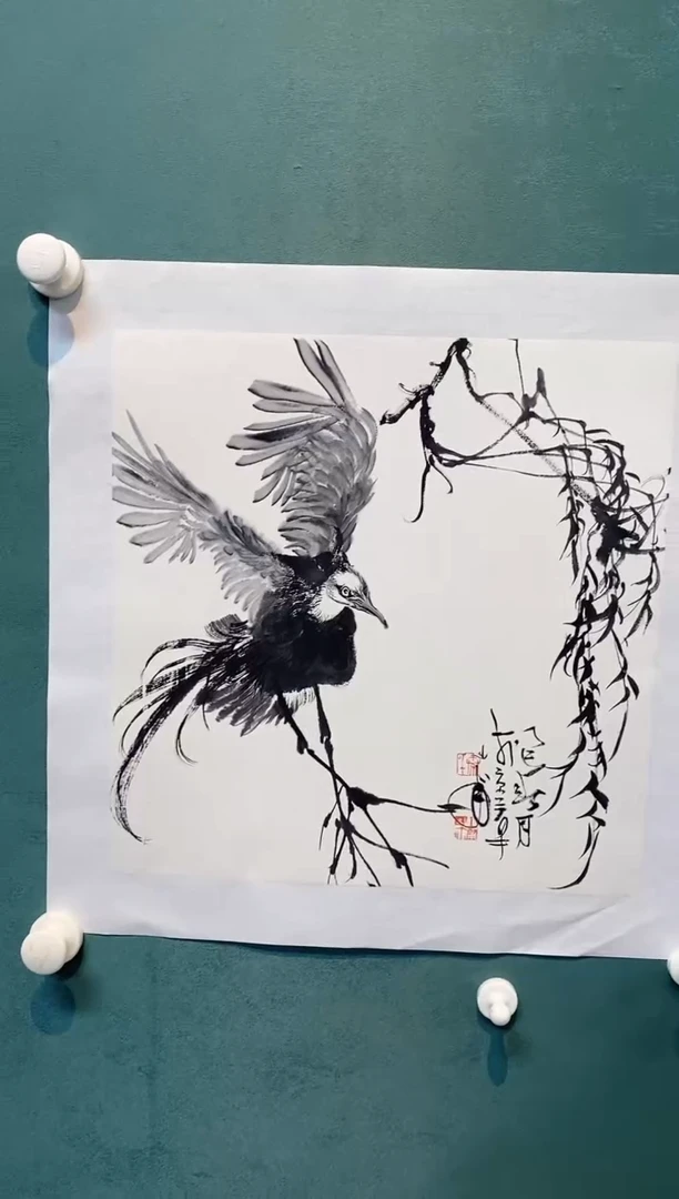 国画树*秦少甫老师国画福利