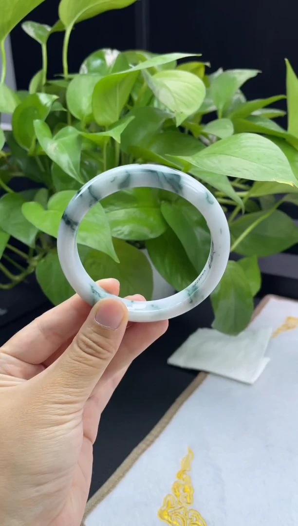 未镶嵌手镯翡翠04#天然A货翡翠手镯60-61圈口