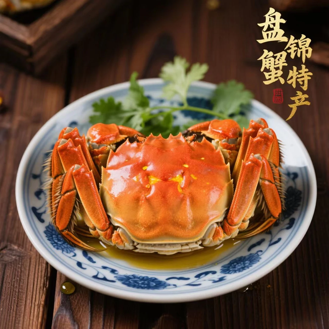 【活蟹】 盘锦稻田 鲜活母蟹 3斤装 22只左右（1.3—1.6两/只）