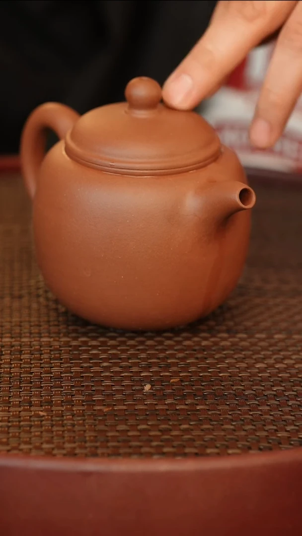 茶壶紫砂袍尊  紫泥  360cc