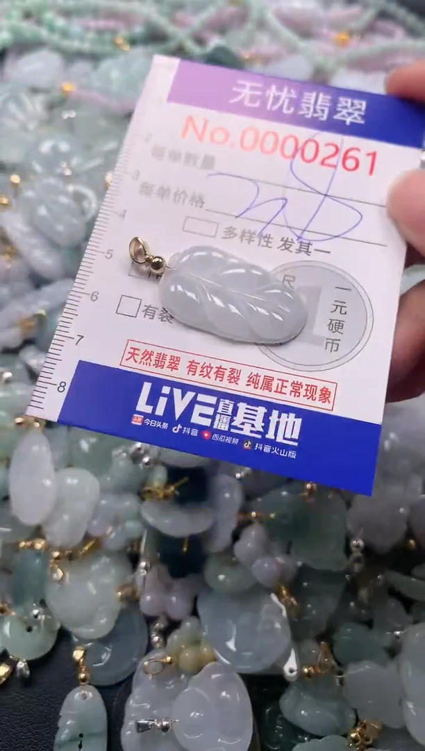吊坠(不含链)未镶嵌翡翠261