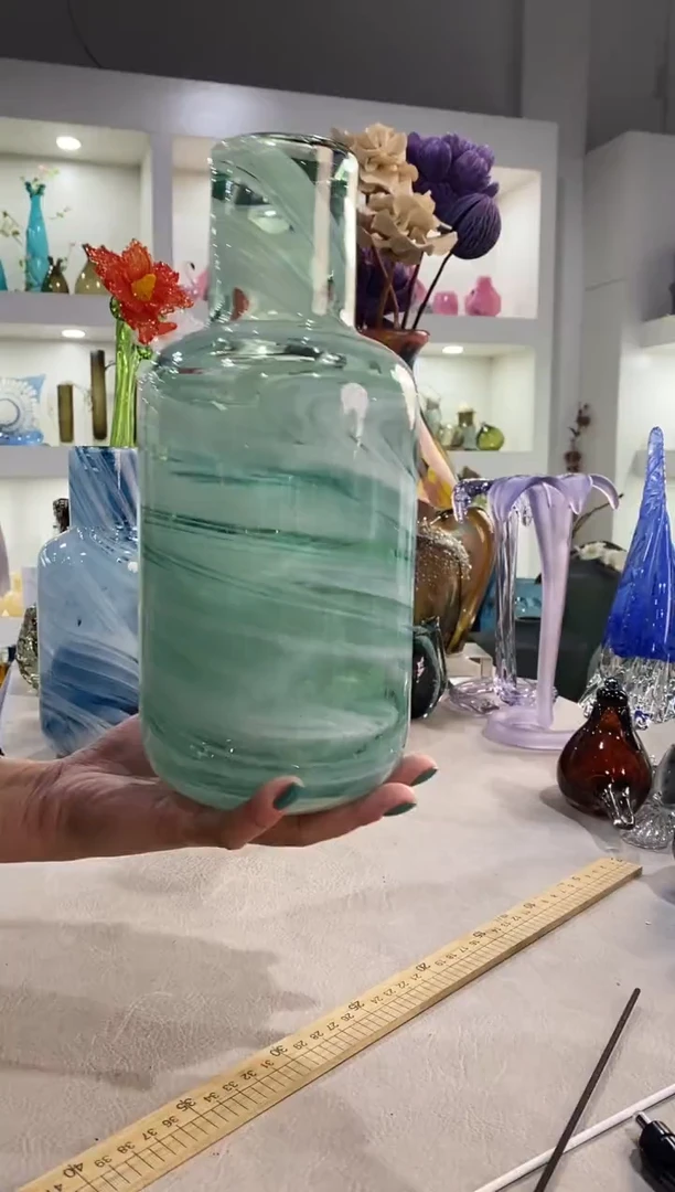 慕忆家手作琉璃花瓶