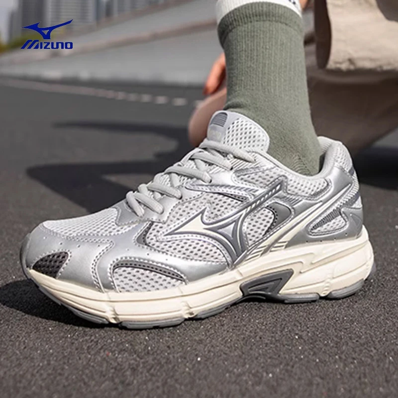 【SPEED 2K】Mizuno美津浓流光风冰川灰情侣鞋缓震网面透气人生跑鞋