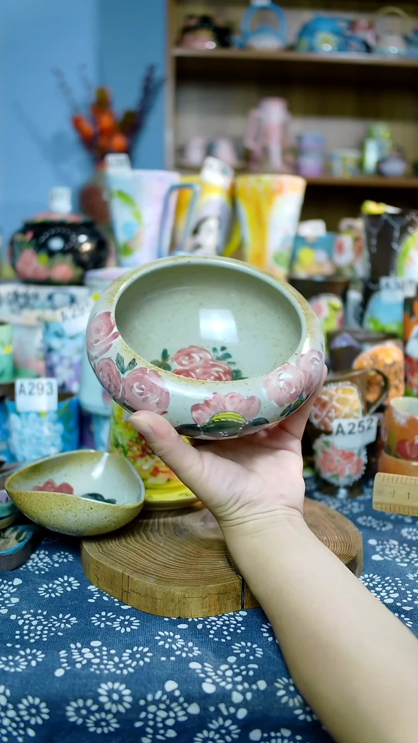 （釉下五彩·高温瓷）