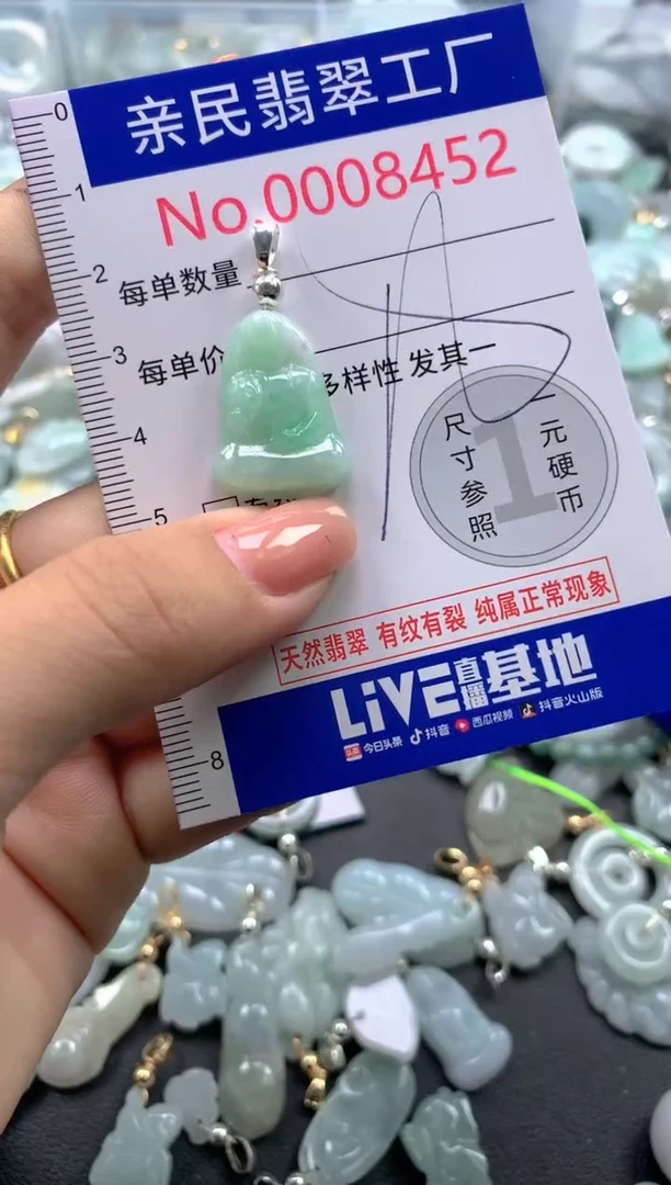 颈饰未镶嵌翡翠8452