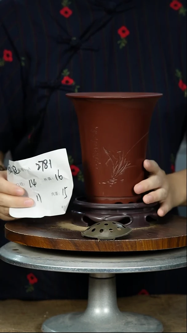紫砂花盆2781+S紫砂花盆紫砂