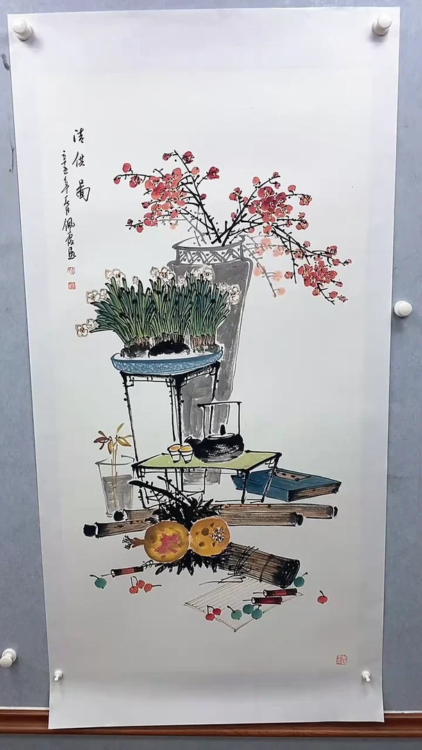 国画国画武佩霞-书法/绘画A1