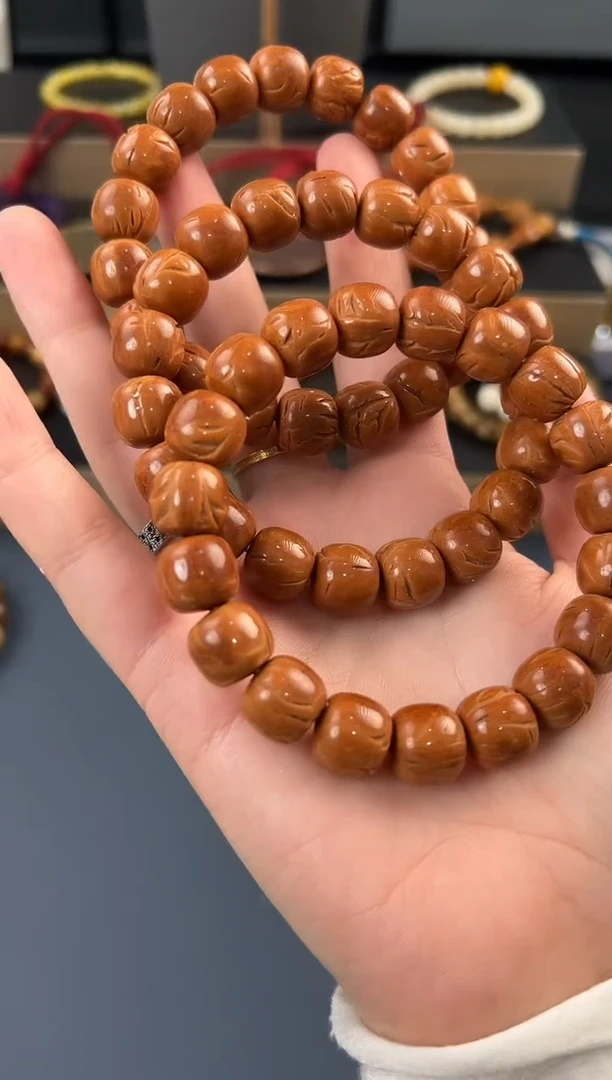 手串桃核桃核12.5+手串老型发一条