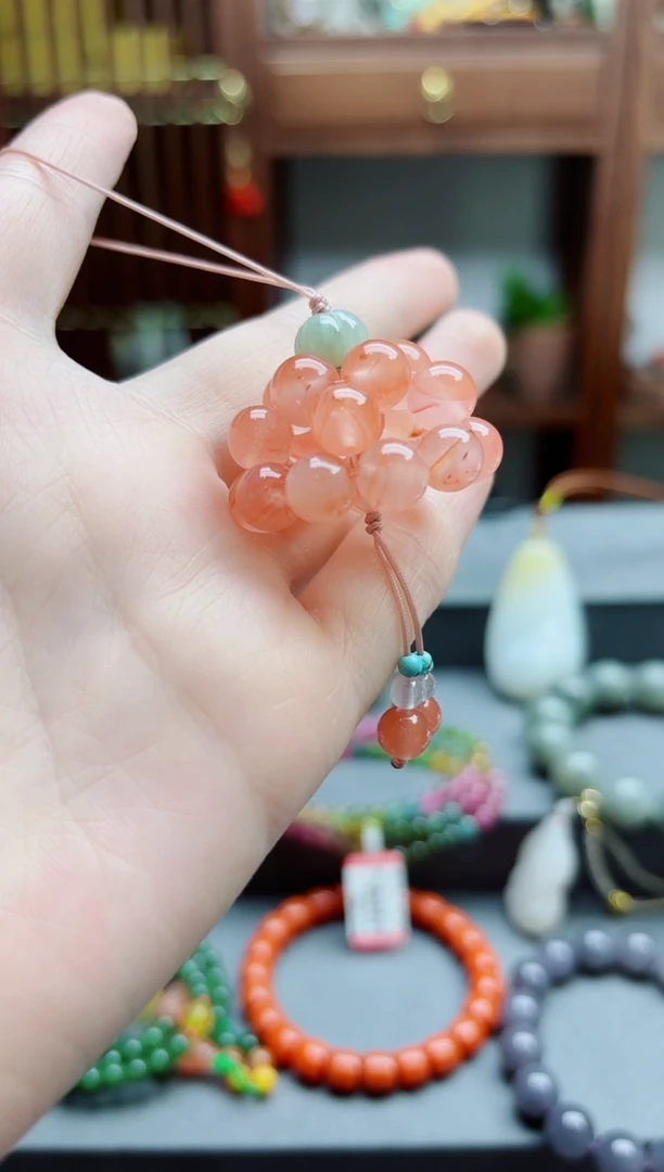 南红玛瑙挂件未镶嵌南红挂件DN