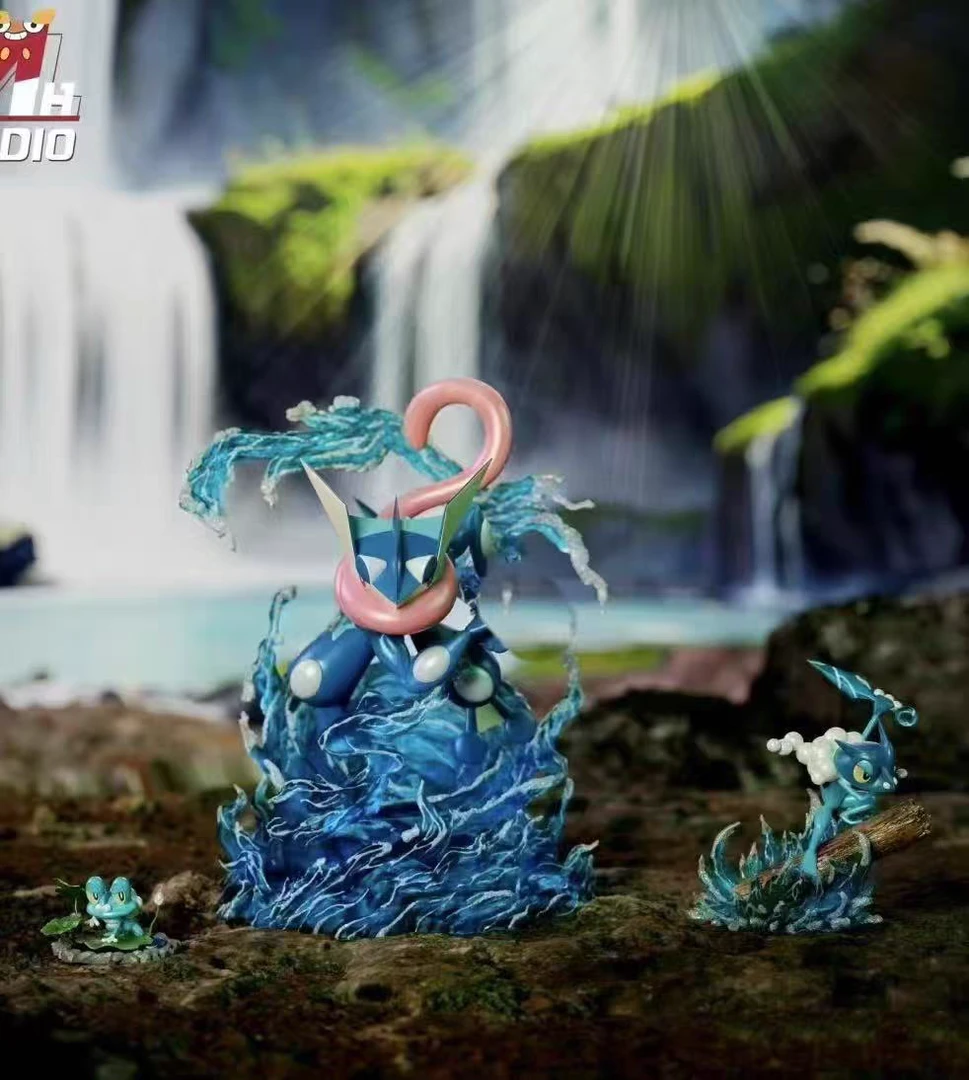 复刻 魔盒 忍蛙进化组 手办 宝可梦图鉴 手办模型gk