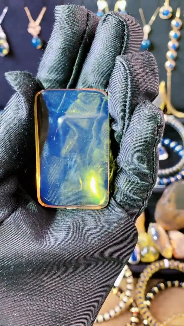 【闪购商品】琥珀珠宝奇石未镶嵌天青牌子