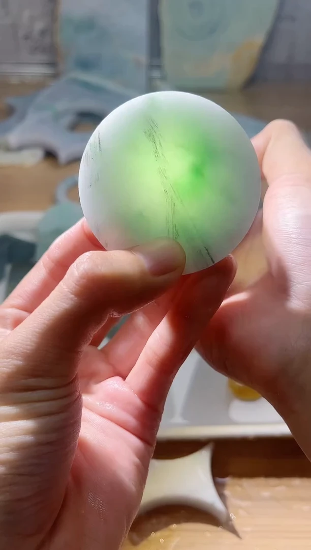 裸石翡翠天然翡翠A货古 陈 961