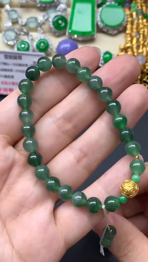 未镶嵌手链翡翠木*?285-中国好珍宝