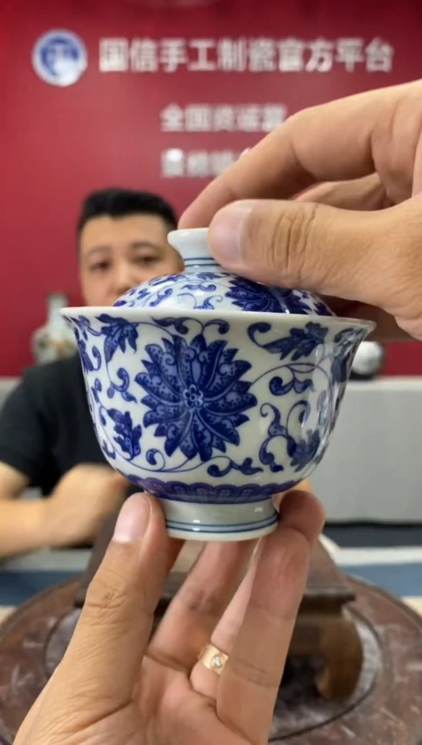 摆件d756景德镇瓷器一件