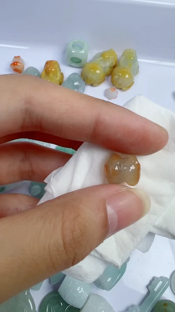散珠翡翠866号链接，A货翡翠
