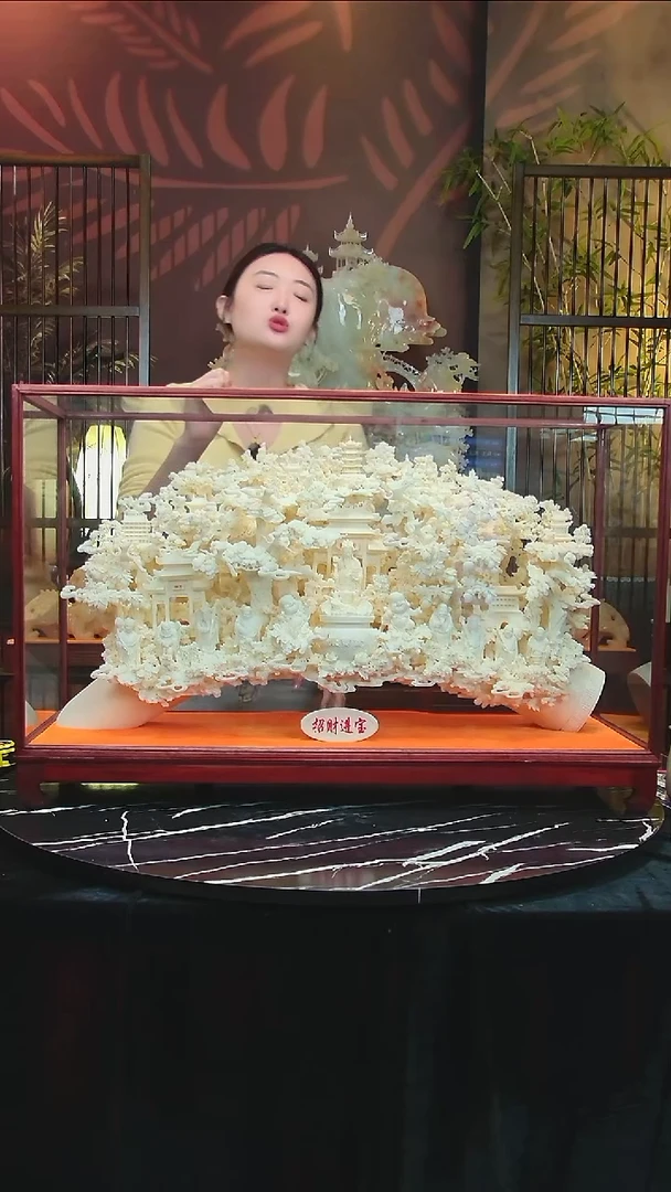 石材K*s家居摆件招财进宝