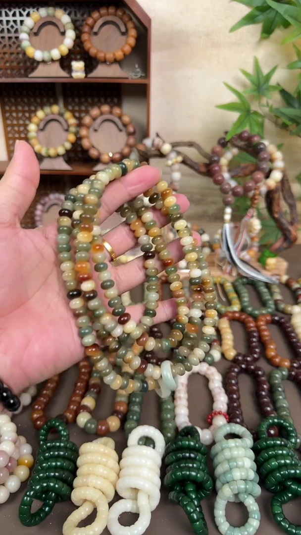 吊坠菩提根/象牙果敦煌108算盘