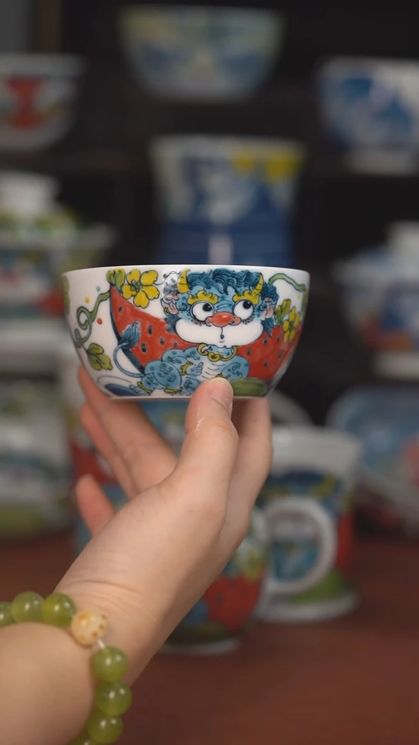昨明  缸杯（微瑕福利 ）