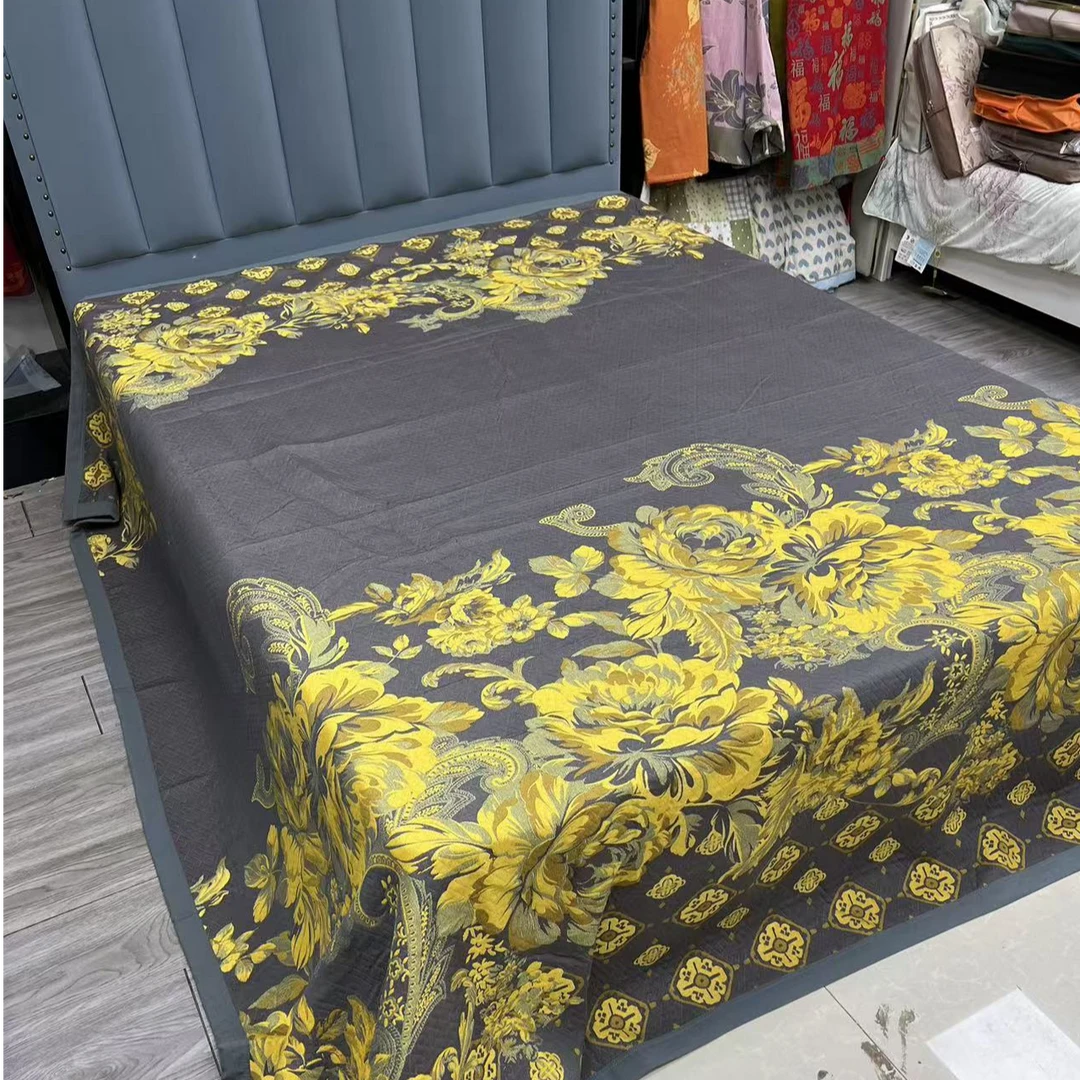 多功能纱布盖毯--花语春风230*250
