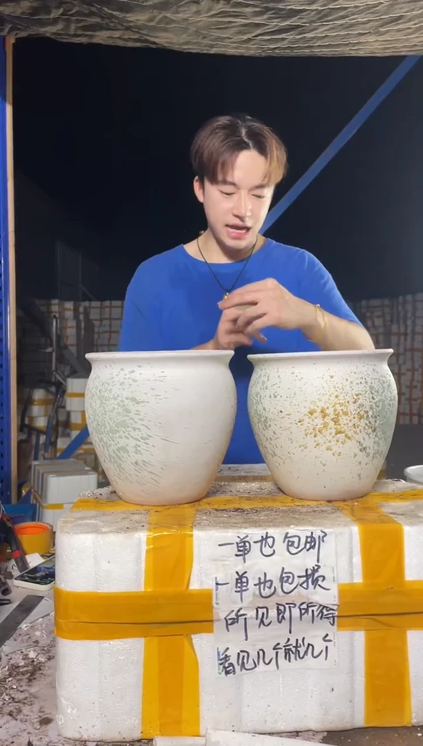 紫砂花盆紫砂花盆宜兴紫砂粗陶花盆18*19