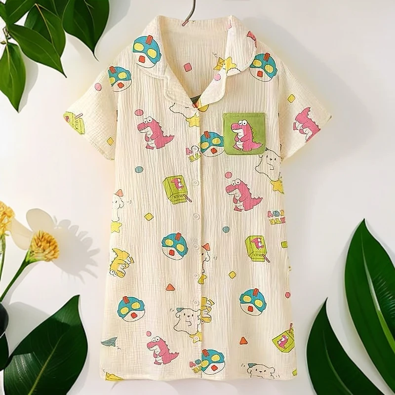 2025新款卡通睡裙