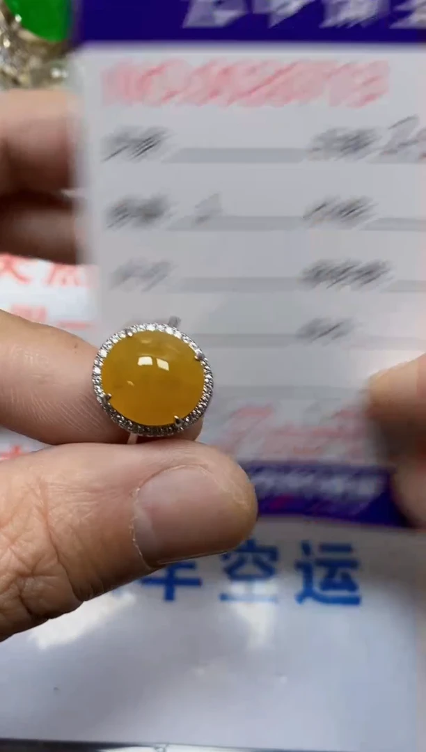 【闪购商品】翡翠戒指银S925镶嵌/6713
