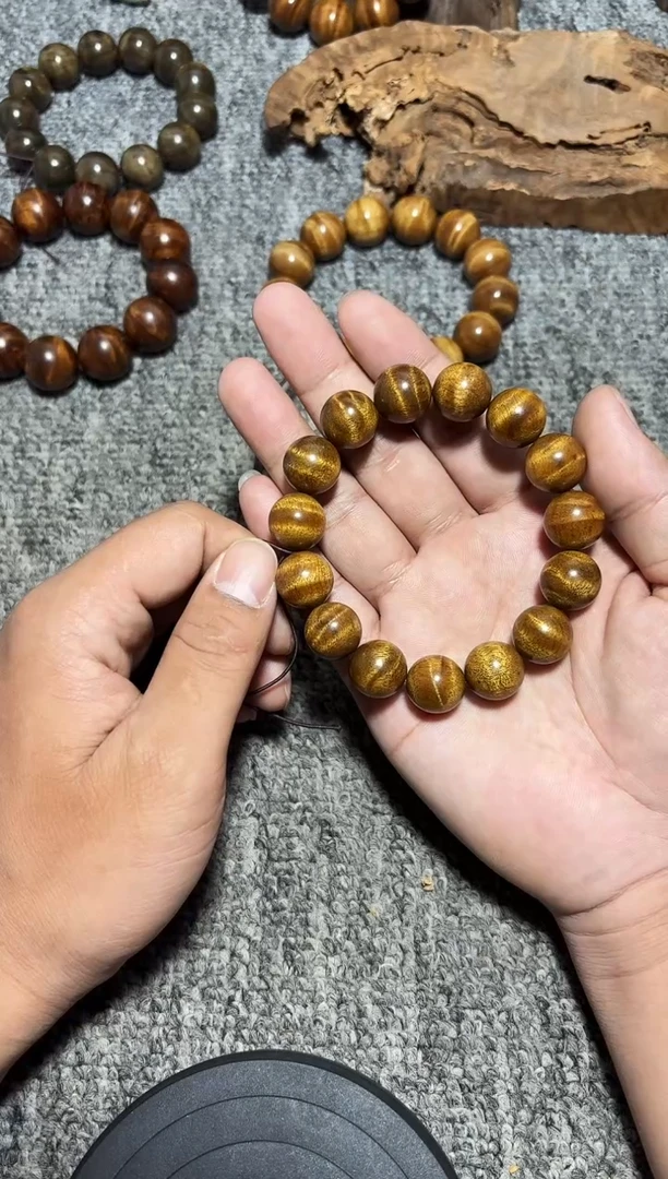 金丝楠手串/手链枯木1.5单圈158