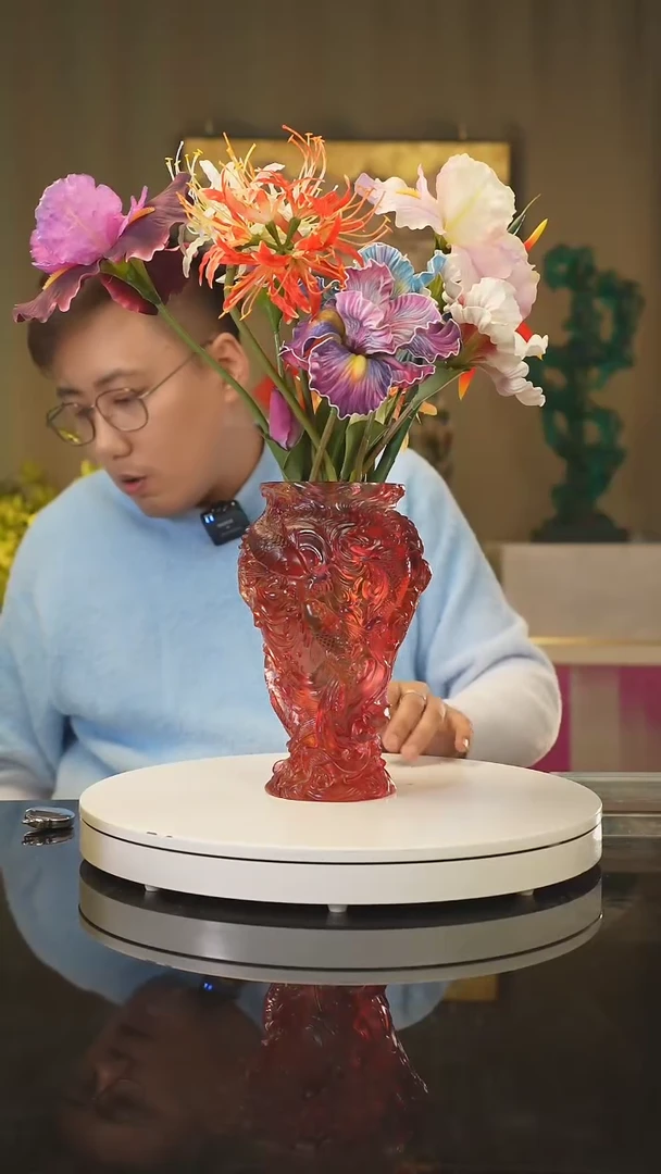 【闪购商品】雅致水晶琉璃 摆件 花器 果盘 茶酒具