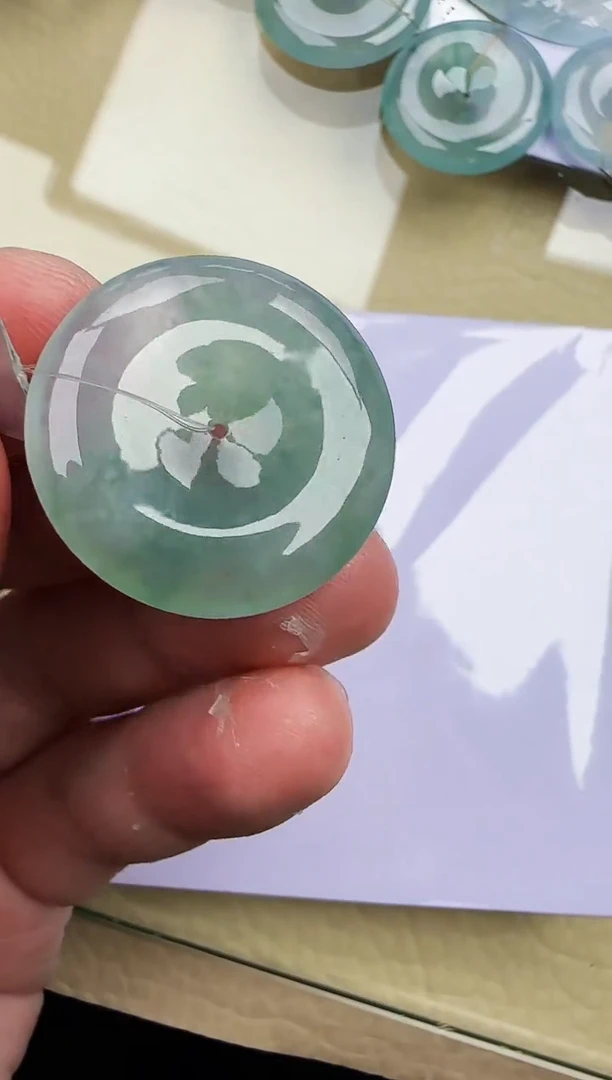 颈饰未镶嵌翡翠缅甸翡翠a货