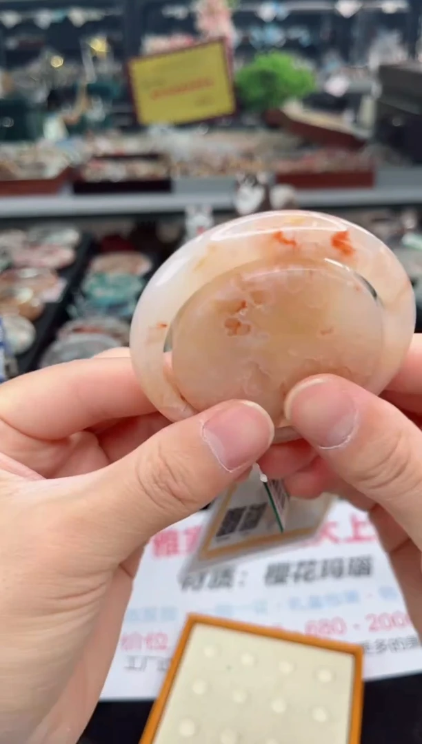 【闪购商品】石英质玉手镯未镶嵌52圈口（赠品镯心）3507009