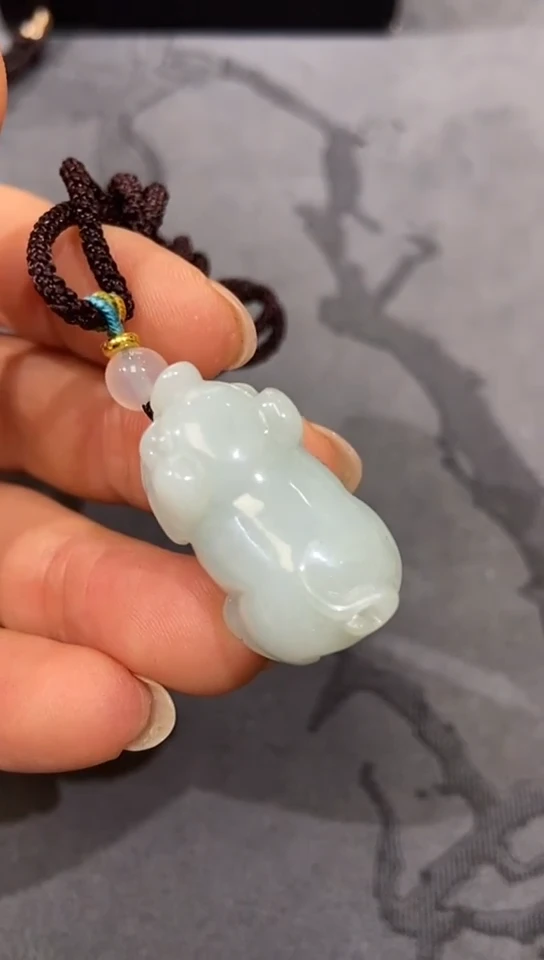 【闪购商品】翡翠颈饰未镶嵌天然缅甸A货翡翠