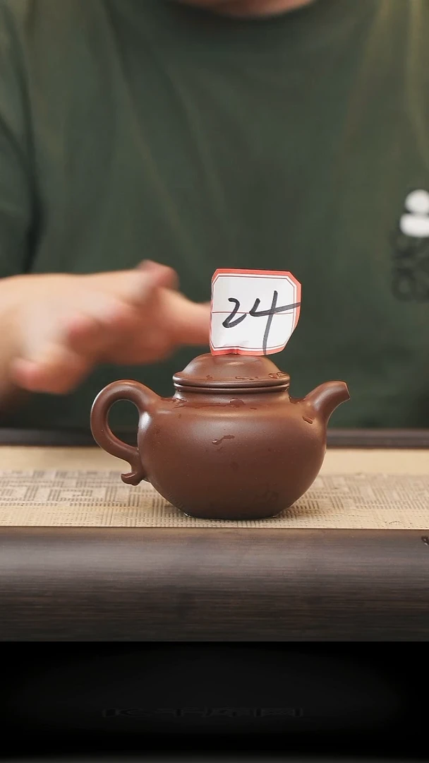 茶壶紫砂24号全手工紫砂壶