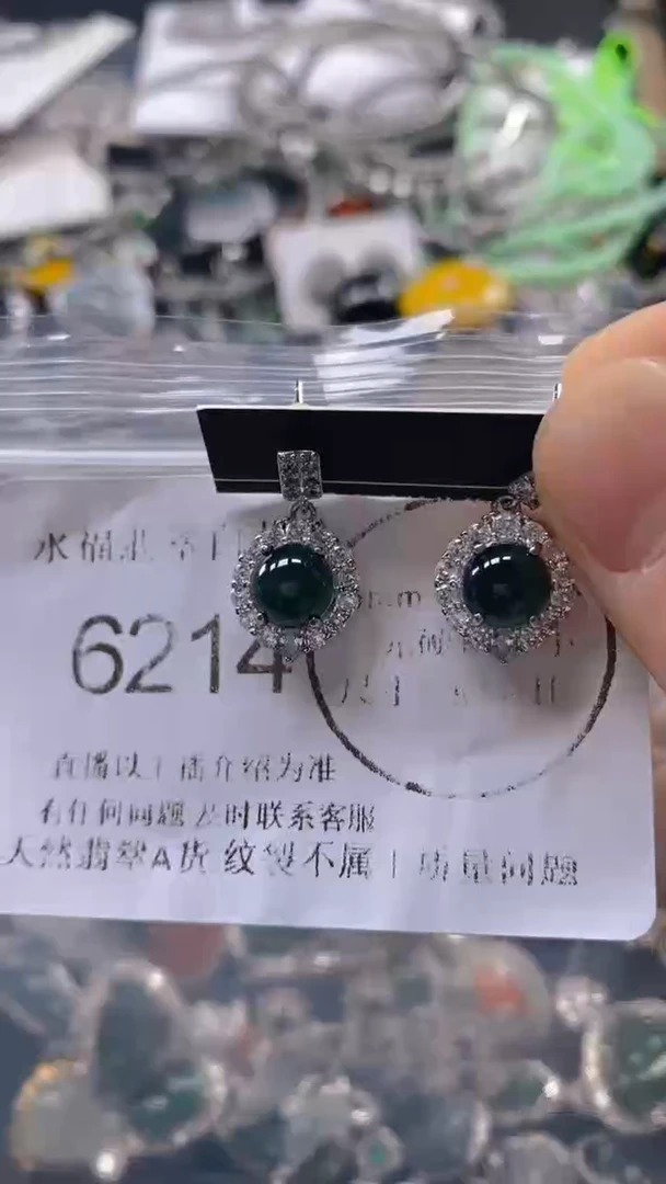 翡翠未镶嵌吊坠(不含链)6214