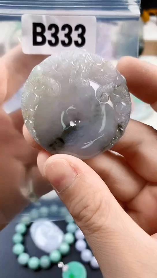 颈饰未镶嵌翡翠天然翡翠吊坠挂件
