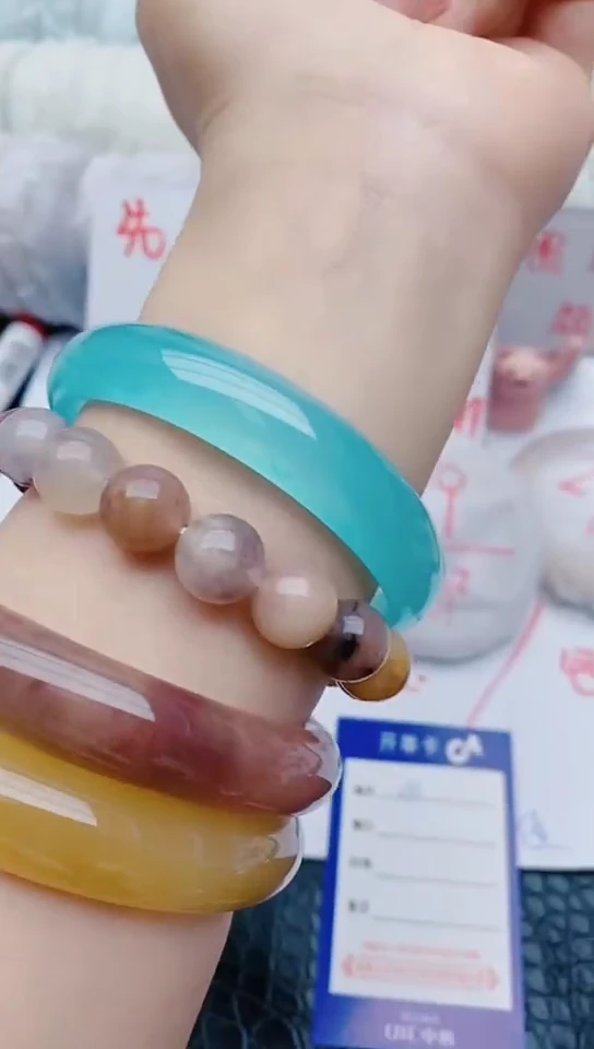 石英质玉手镯未镶嵌x111+60-61