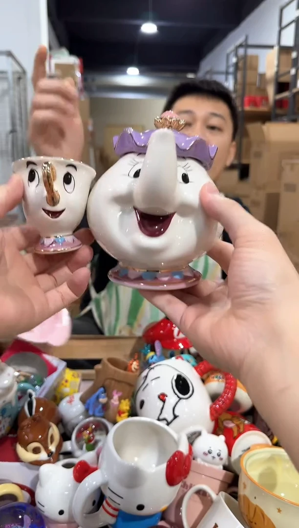 瓷片茶壶太太一壶一杯