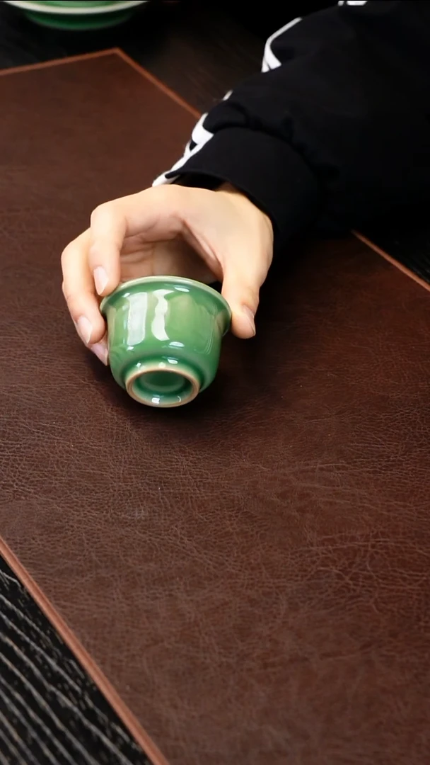 青瓷手工茶器包邮不带礼盒