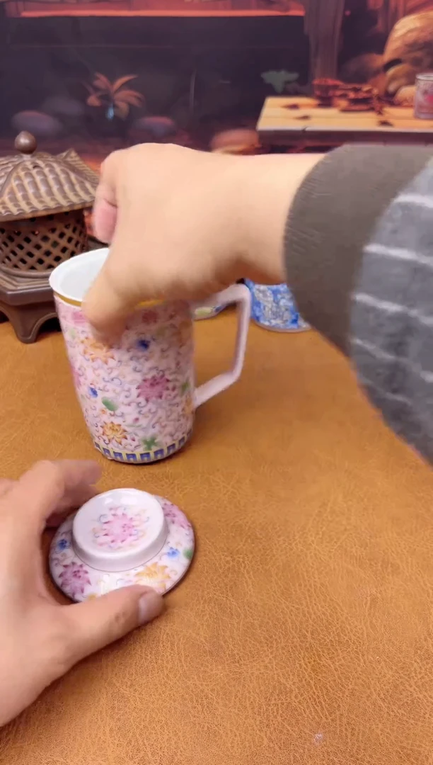 【闪购商品】陶瓷茶具摆件茶叶罐