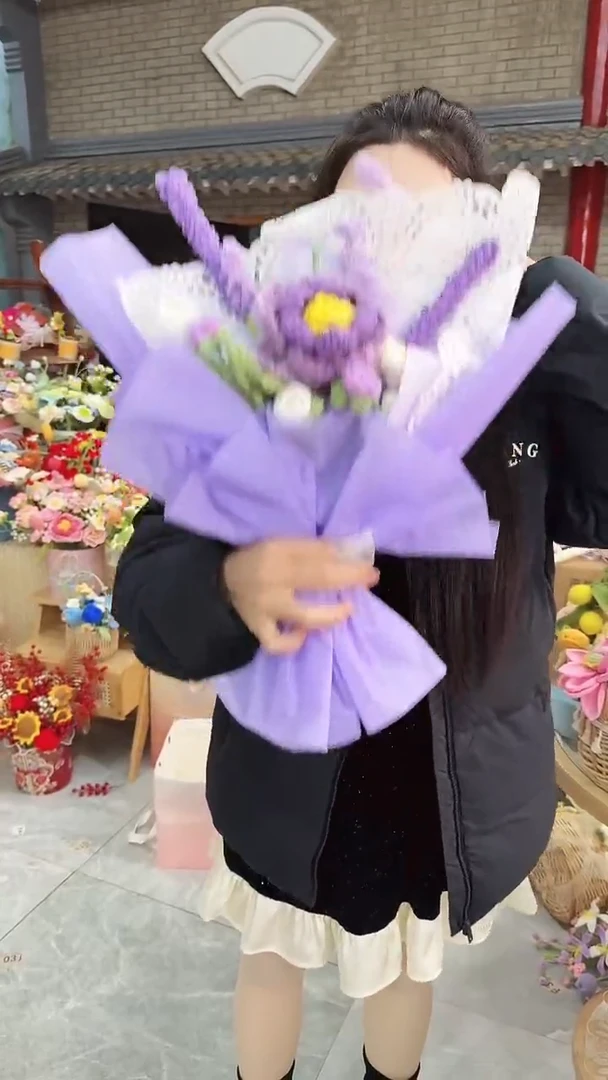 非遗手工定制花束，孤品清仓！！